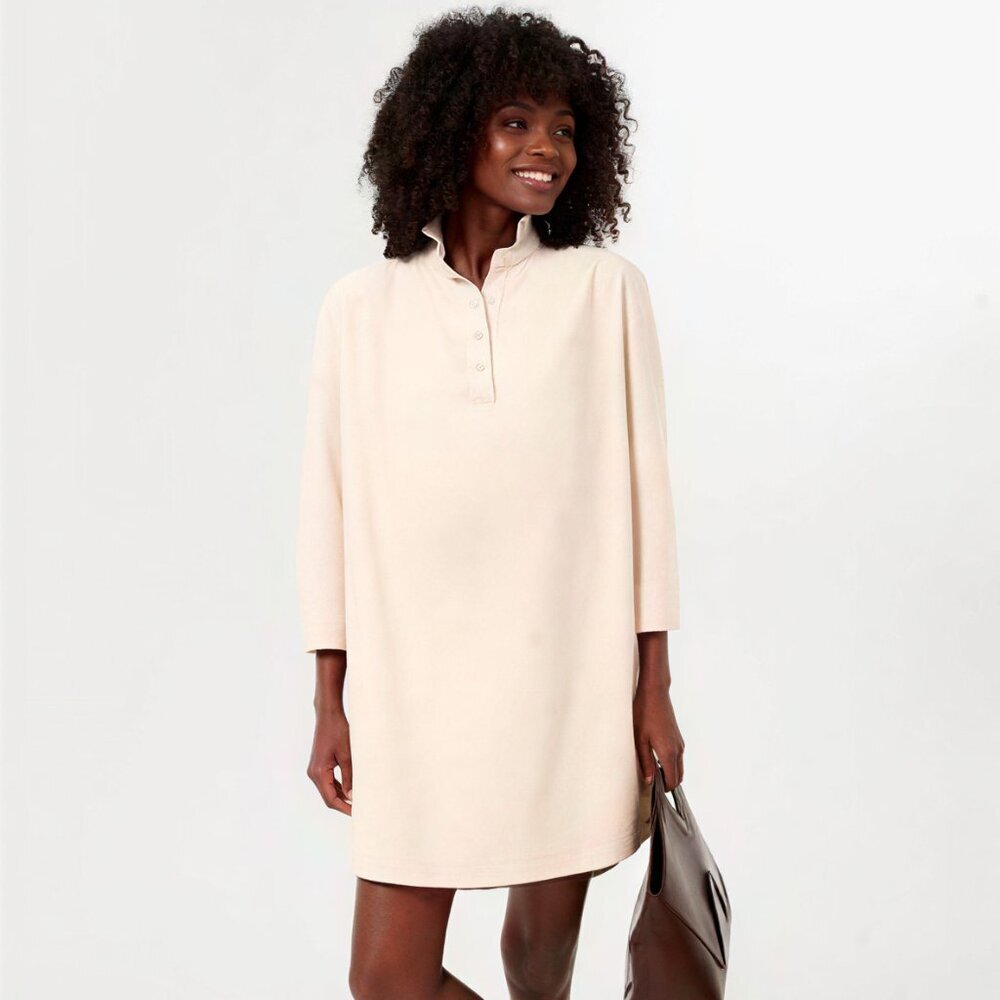 Pomander Place by Tuckernuck Tan Polly Dress size XL NWT Shift Silhouette Shirt